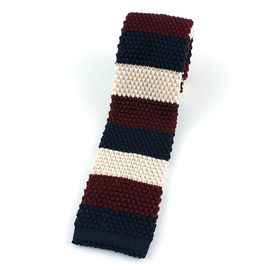 [MAESIO] KNT5025 Knit Stripe Necktie Width 6.3cm _ Men's ties, Suit, Classic Business Casual Fashion Necktie, Knit tie, Made in Korea